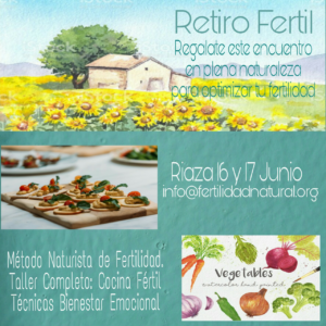 Lee más sobre el artículo Retiro Fértil (Encuentro Fertilidad Natural) 16 y 17 junio de 2018